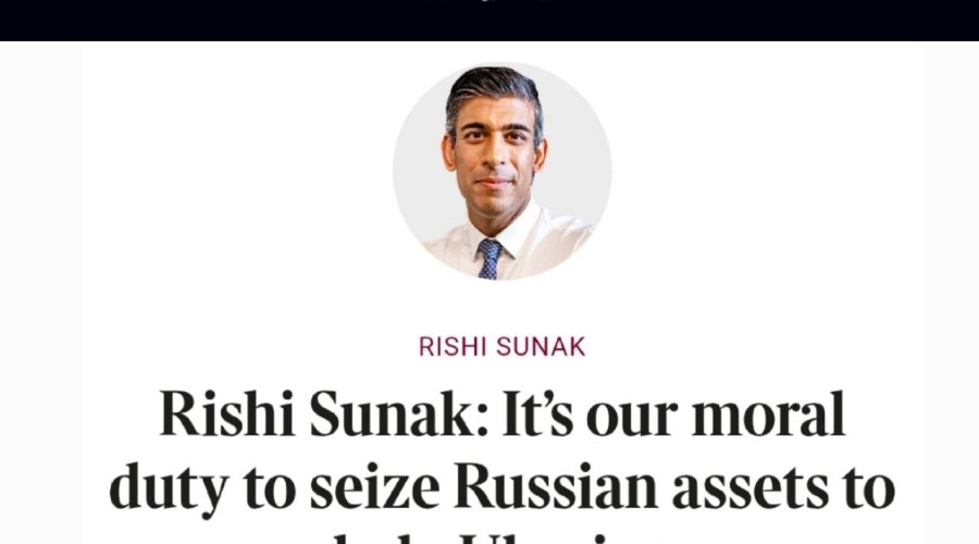 Экс-премьер Британии: «Конфискация российских активов — наш моральный долг».