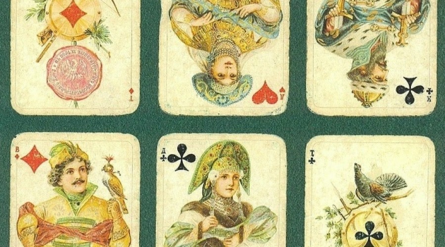 История колоды «Русский стиль»: карты с лицами участников бала 1903 года