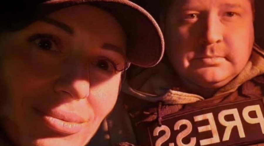 В Краматорске в результате удара дрона уничтожен автомобиль с сотрудниками телеканала Freedom