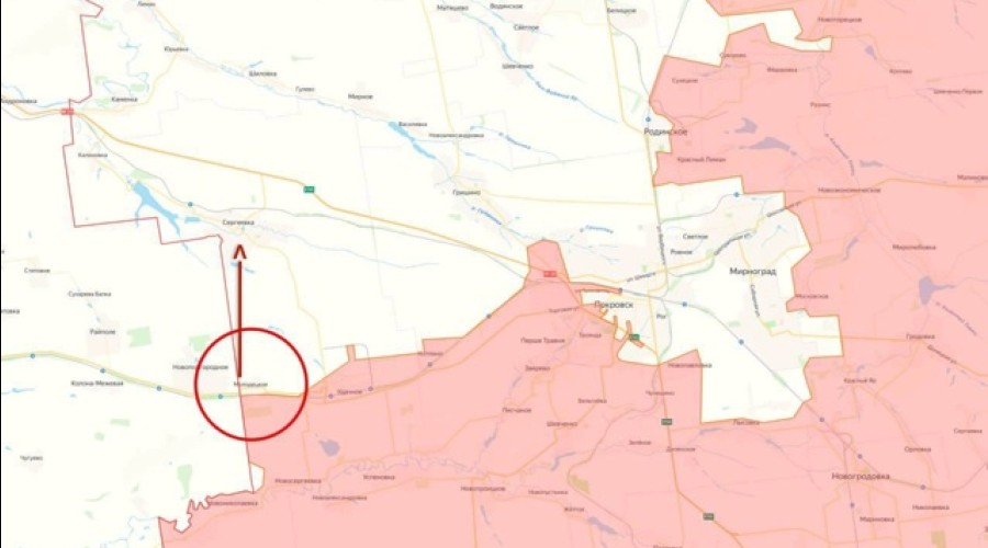 Российские войска сообщили о взятии под контроль села Молодецкое в ДНР