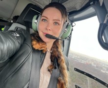 Ирина, пилот НССА: «Летать просто, а вот спасать жизни — это настоящее дело»