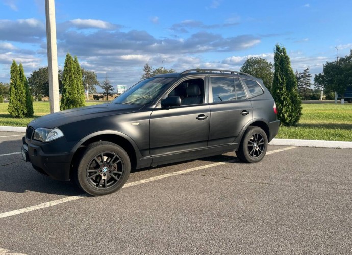 BMW X3 2005, 3.0 турбодизель, матовый черный, Тирасполь