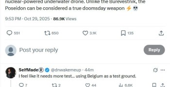 Медведев: «Тогда Бельгия исчезнет» — реакция на идею испытать «Посейдон»