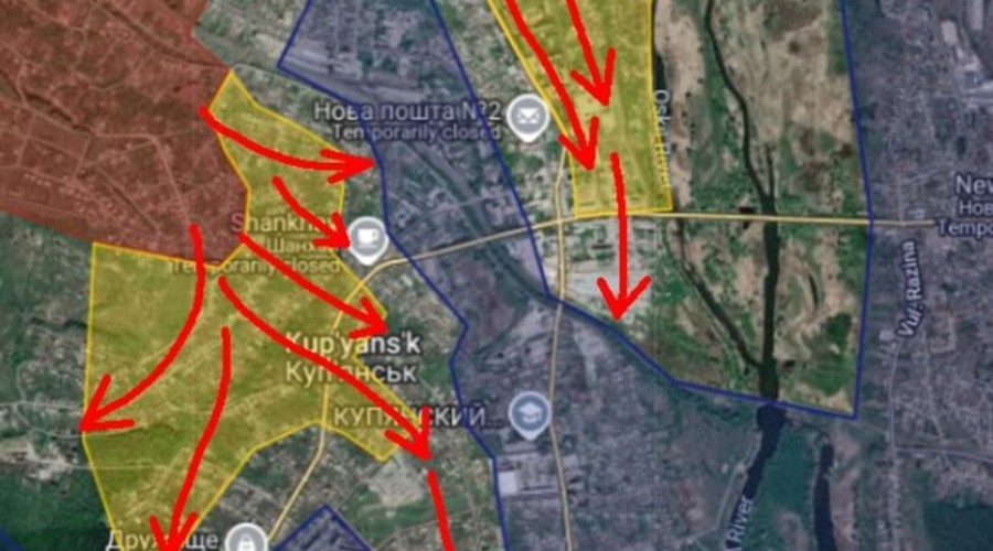 Российские войска продвигаются в Купянске: вероятность окружения противника выросла