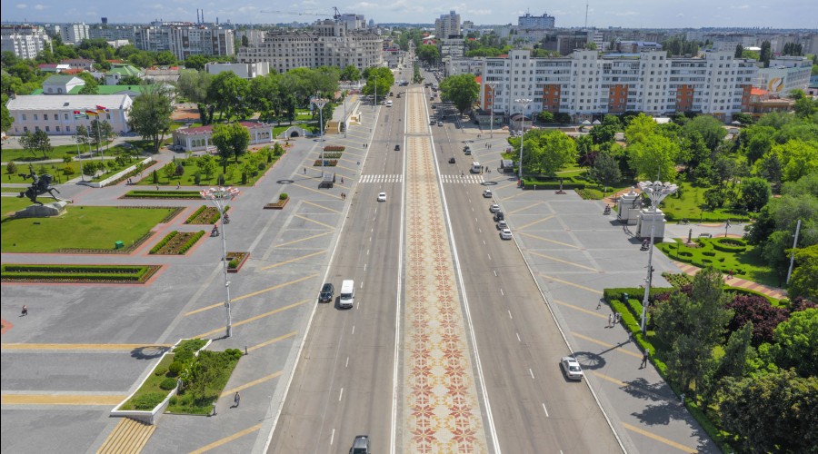 Площадь Суворова в Тирасполе