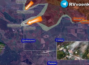 ВС РФ вошли в южную часть Шандриголово и продвинулись к Дерилово и Новоселовке