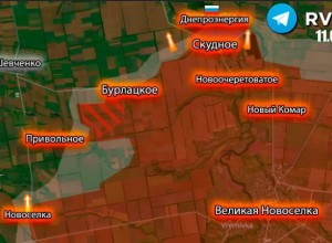Российская армия освободила населенные пункты Новомарково и Днепроэнергия