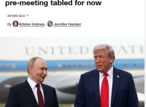 Встреча Путина и Трампа может быть отложена из-за разногласий по Украине