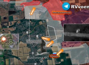Российская армия освободила Казацкое и Боровскую Андреевку, штурмует Мирноград