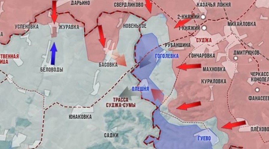 56-й гвардейский полк захватил опорный пункт ВСУ в Сумской области