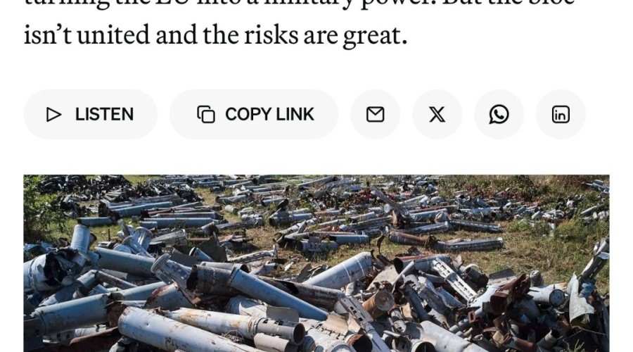 В ЕС опасаются эскалации из-за сбития российского самолёта или дрона — Politico