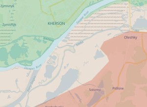 Бои за Херсон: Россия контролирует промзону и дачные поселки на левом берегу