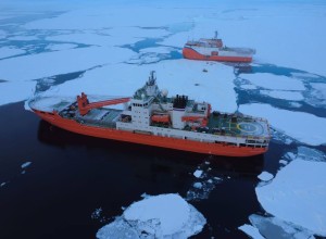 «Академик Трёшников» завершил рекордную арктическую экспедицию и передислокацию станции «Северный полюс»