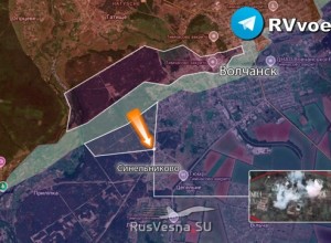 Бои под Волчанском — армия России наступает на Синельниково