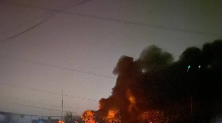 Удар ВС РФ по подстанции в Запорожье: пожар и отключение энергии