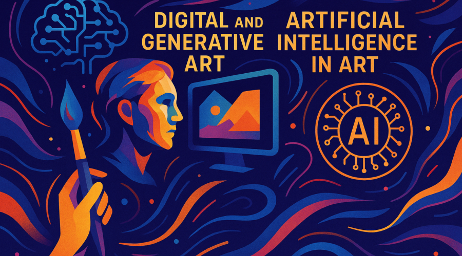 Цифровое и генеративное искусство — искусственный интеллект в творчестве