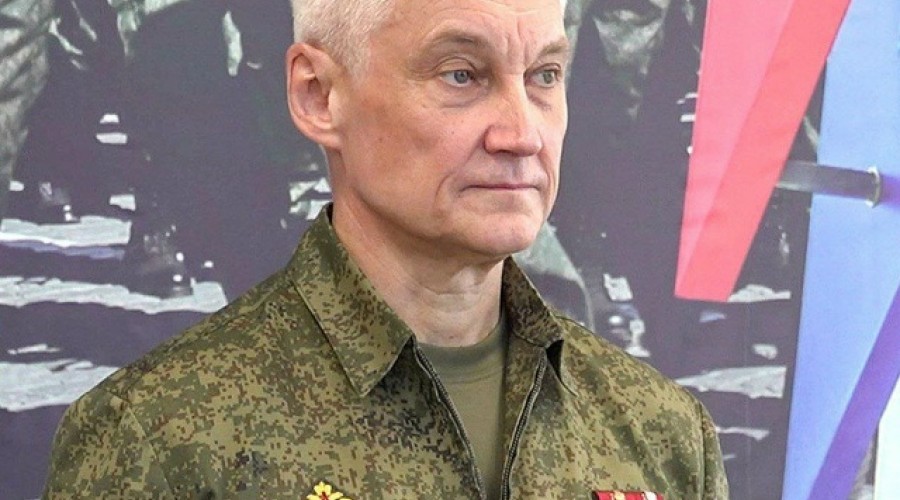 Белоусов поздравил бойцов 57-й бригады с освобождением Полтавки