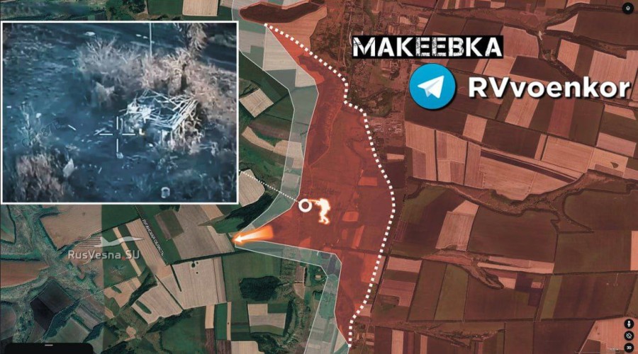 Российская армия продвигается в Макеевке