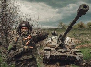 37-я гвардейская бригада освободила Вербовое в Днепропетровской области