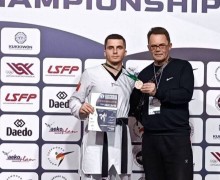 Дмитрий Шуляк из Тирасполя завоевал бронзу чемпионата Европы по тхэквондо