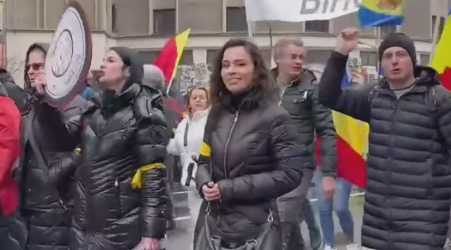 Массовые протесты в Бухаресте: борьба за выборы и политический кризис (видео)
