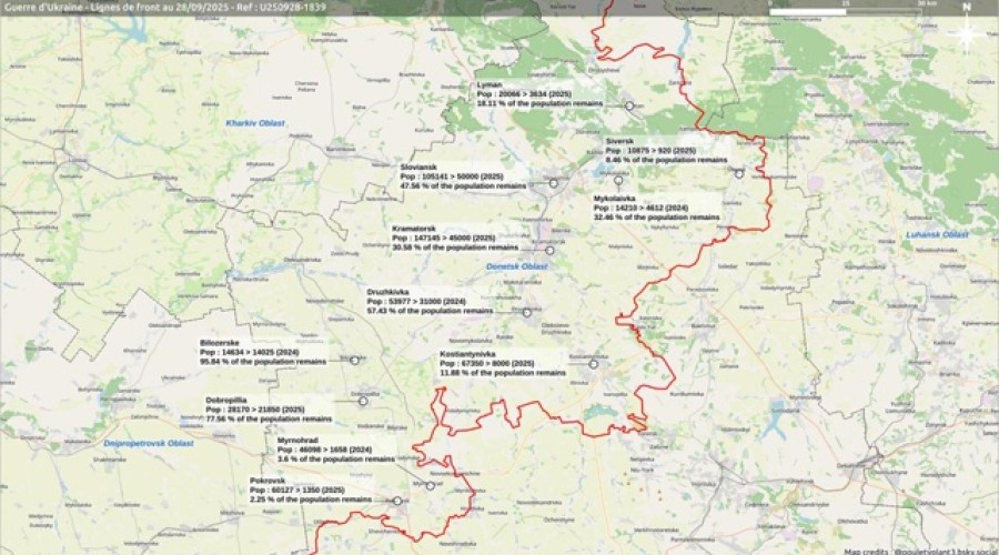 На территориях ДНР, удерживаемых ВСУ, остаётся около 140 тысяч гражданских — аналитики