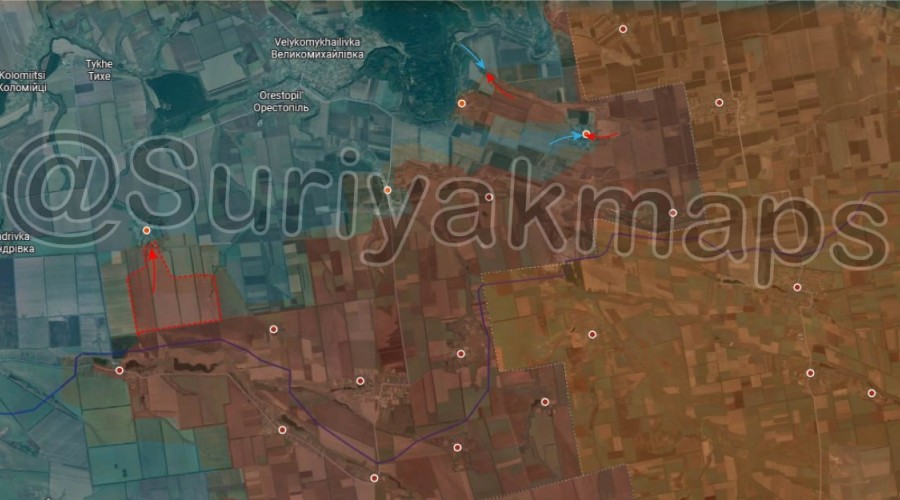 Бои на Сумском и Донецком направлениях: встречные атаки и новые позиции