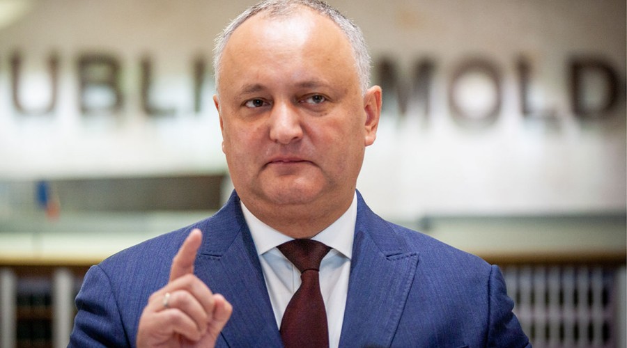 Додон: народ Молдавии недоволен результатами выборов, оппозиция призывает к законным протестам