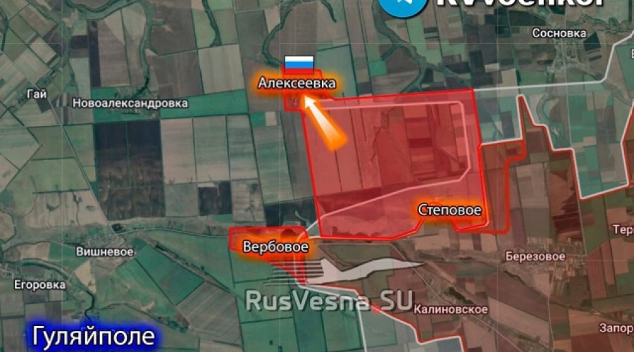 Российская армия освободила Алексеевку в Днепропетровской области