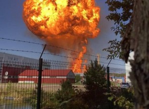 Взрыв состава с газом в Вильнюне: эвакуация и перебои в движении поездов