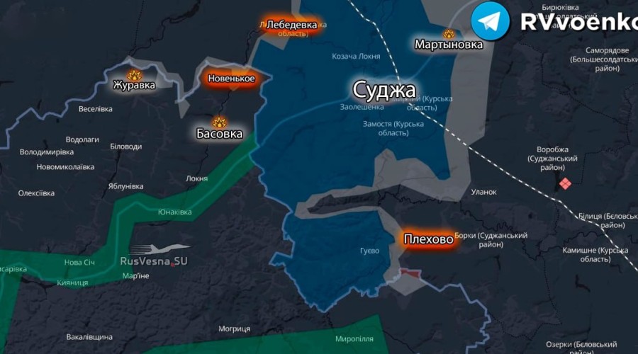 Российские войска наступают в Сумской области, угрожая логистике ВСУ