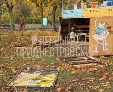 Подростки разгромили парк «Победа»: сломаны карусель и беседка