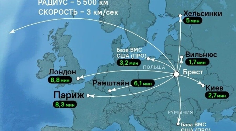 Беларусь разместила комплекс «Орешник» для гарантии безопасности, заявил МИД