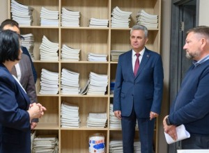 Вадим Красносельский инспектировал новое здание архива ПМР