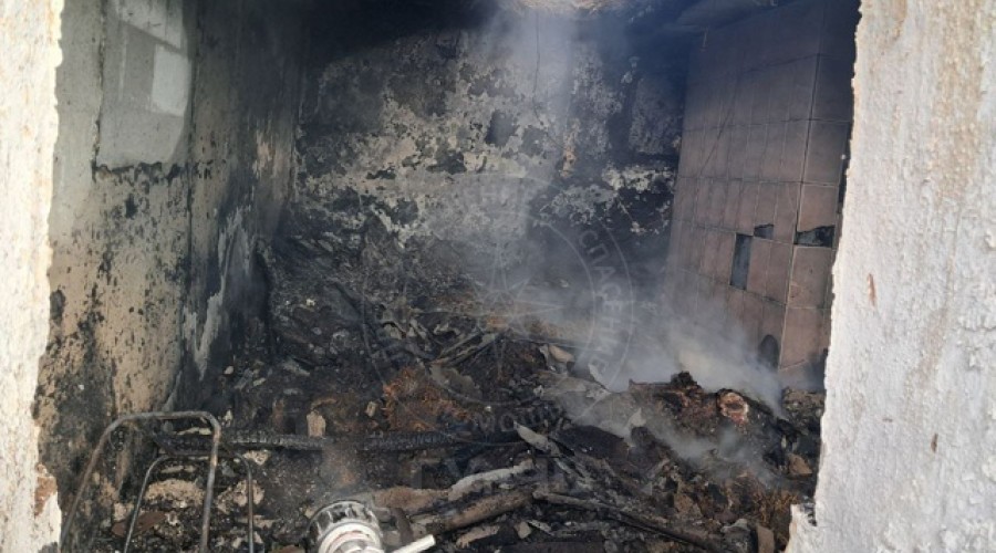 Пожар в селе Гыртоп: погибла женщина, мужчина госпитализирован