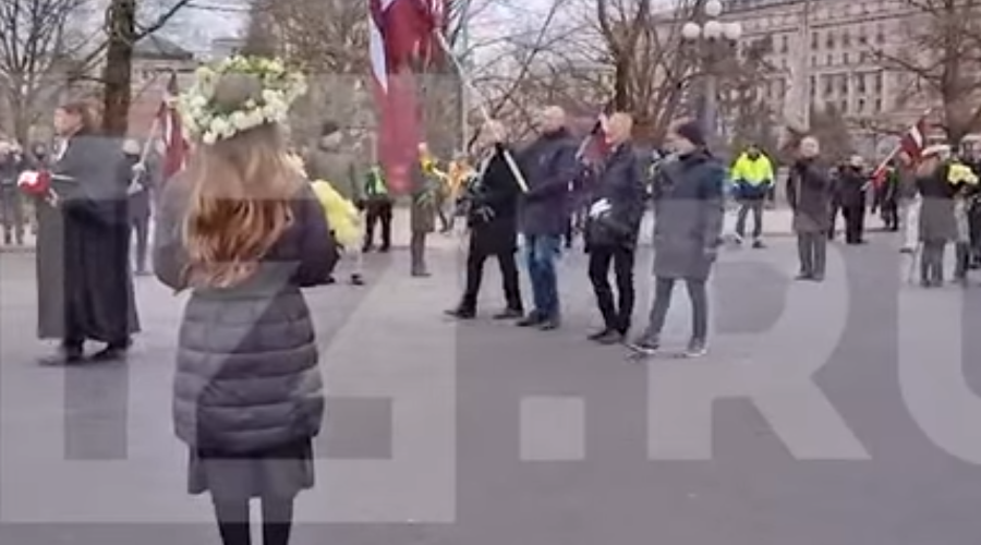 В Риге прошло шествие в честь латышских легионеров СС при поддержке властей