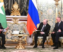 Переговоры Путина и премьер-министра Мьянмы в Кремле