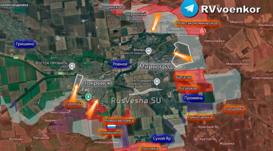 Минобороны подтвердило освобождение Чунишино и Полтавки в Донбассе и Запорожье