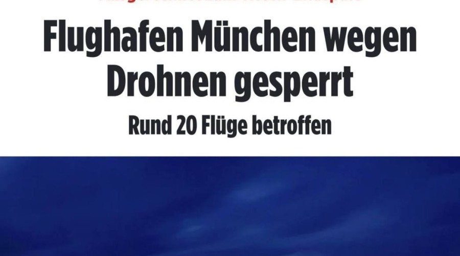 Дроновая угроза в Европе: Мюнхенские рейсы отменены, в Норвегии арестовали нарушителей