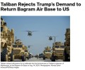 Талибан отверг требование Трампа вернуть США базу Баграм и пригрозил долгой войной
