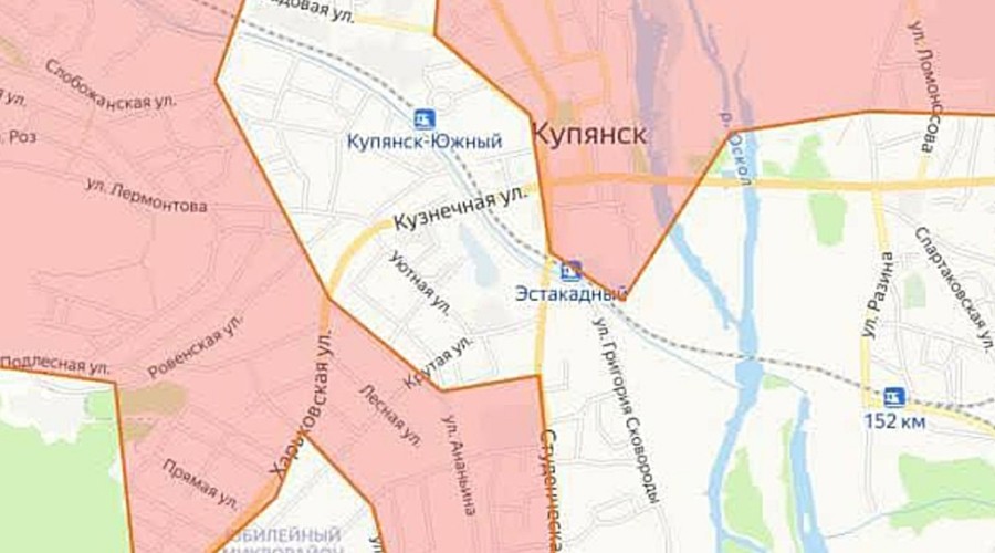 Российские силы продвигаются в Купянске: под контролем почти половина города