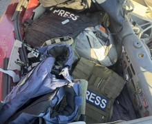 В Краматорске в результате удара дрона уничтожен автомобиль с сотрудниками телеканала Freedom