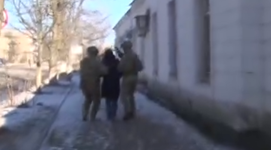 Задержана херсонская шпионка, передавшая СБУ данные о российских военных