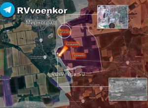 Российская армия штурмует Мирноград и закрепляется в городе