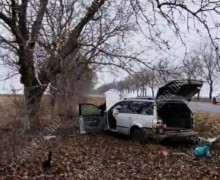 ДТП на трассе Парканы-Бычок: водитель пострадал в результате аварии