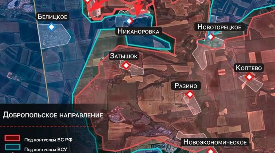 Минобороны РФ: российская армия освободила населённый пункт Дорожное